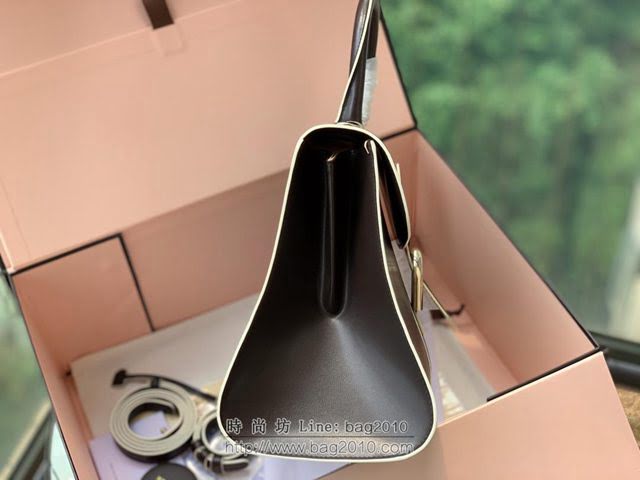 DELVAUX女包 Brillant手袋 德爾沃女手提包 女手拎包 Dv0028原版橡木灰 Delvaux女單肩包  fcs1314